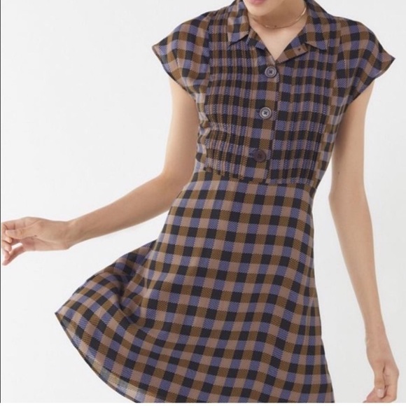 Urban Outfitters Dresses & Skirts - ! Urban Outfitters Nancy Short Sleeve Shirt Dress